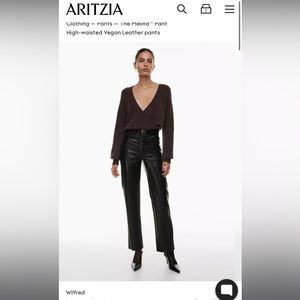 Aritzia The Melina Pant Regular Length Black
